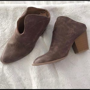 Brown booties